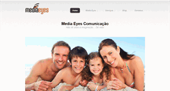 Desktop Screenshot of mediaeyes.com.br